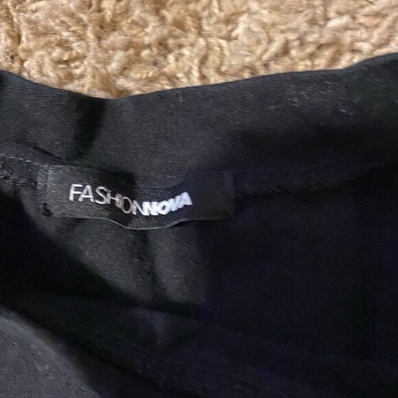 Fashion Nova black short sleeve “blessed” tee sz M - Picture 5 of 6